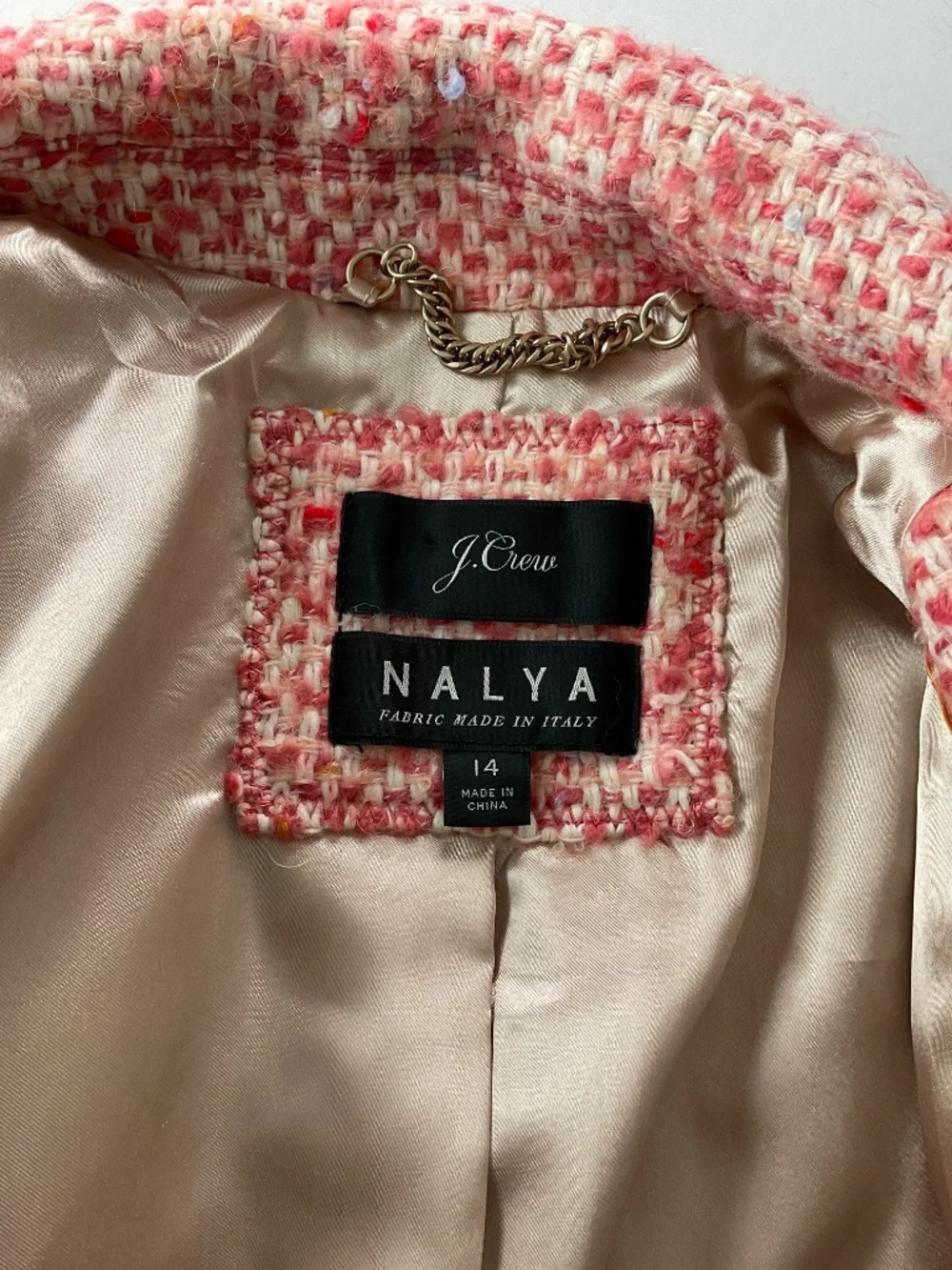 J. Crew Daphne Topcoat in Italian‎ Tweed